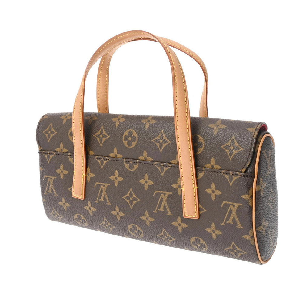 Louis Vuitton Sonatine Canvas Monogram Brown Handbag Brown